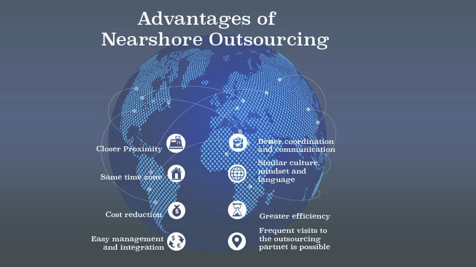 Advantages of nearshore outsourcing