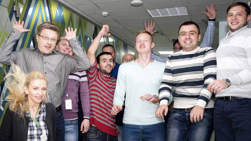 a dedicated
team who can work in a low-gravity environment